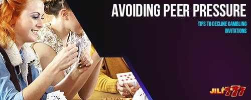 Avoiding Peer Pressure: Tips to Decline Gambling Invitations